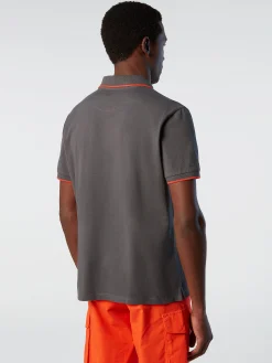 Outlet^North Sails 'Organic Cotton Polo Shirt ASPHALT