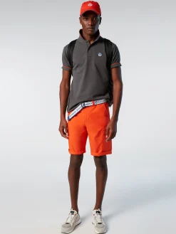 Outlet^North Sails 'Organic Cotton Polo Shirt ASPHALT