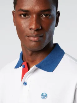 Outlet^North Sails 'Organic Cotton Polo Shirt WHITE