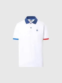 Outlet^North Sails 'Organic Cotton Polo Shirt WHITE