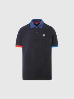 Outlet^North Sails 'Organic Cotton Polo Shirt NAVY BLUE