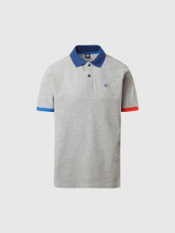 Outlet^North Sails 'Organic Cotton Polo Shirt GREY MELANGE
