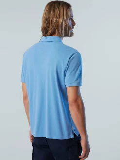Outlet^North Sails 'Organic Cotton Polo Shirt CORNFLOWER BLUE