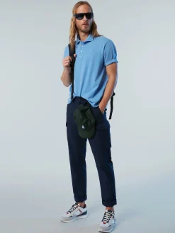Outlet^North Sails 'Organic Cotton Polo Shirt CORNFLOWER BLUE