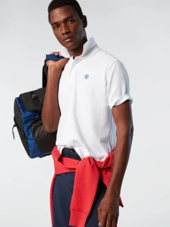Outlet^North Sails 'Organic Cotton Polo Shirt WHITE
