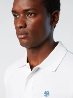 Outlet^North Sails 'Organic Cotton Polo Shirt WHITE
