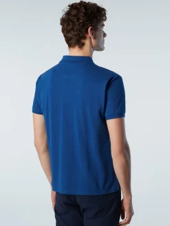 Outlet^North Sails 'Organic Cotton Polo Shirt OCEAN BLUE