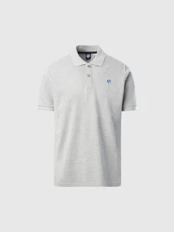 Outlet^North Sails 'Organic Cotton Polo Shirt GREY MELANGE