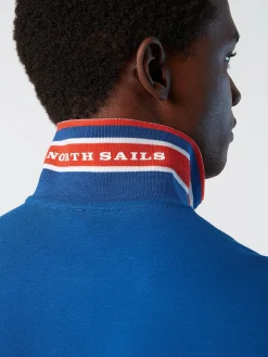 Outlet^North Sails 'Organic Cotton Polo Shirt OCEAN BLUE