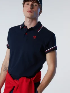Outlet^North Sails 'Organic Cotton Polo Shirt NAVY BLUE