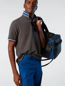 Outlet^North Sails 'Organic Cotton Polo Shirt ASPHALT