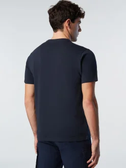 Outlet^North Sails 'Organic Cotton T-shirt NAVY BLUE