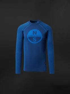 Mid & Baselayers|Mid & Baselayers^North Sails 'Performance Baselayer Top OCEAN BLUE