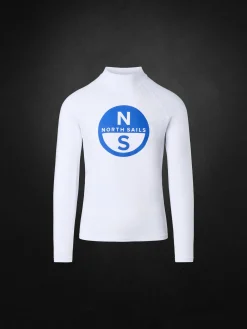 Deckwear & Footwear^North Sails 'Performance Long-sleeve Rash Guard WHITE