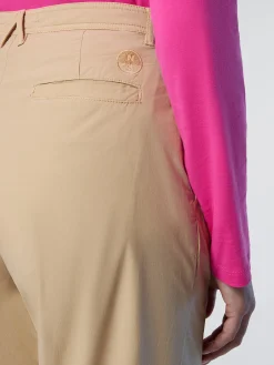 Trousers^North Sails 'Pleated Gabardine Chinos HONEY