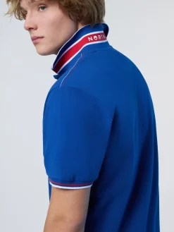Polo Shirts^North Sails 'Polo Shirt With Embroidered Logo OCEAN BLUE