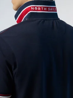 Polo Shirts^North Sails 'Polo Shirt With Embroidered Logo NAVY BLUE