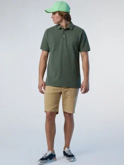 Polo Shirts^North Sails 'Polo Shirt With Embroidered Logo DUSTY OLIVE