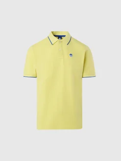 Polo Shirts^North Sails 'Polo Shirt With Logo Collar LIMELIGHT