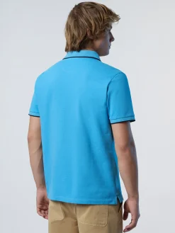 Polo Shirts^North Sails 'Polo Shirt With Logo Collar AZZURRO