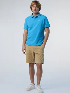Polo Shirts^North Sails 'Polo Shirt With Logo Collar AZZURRO