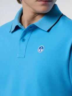Polo Shirts^North Sails 'Polo Shirt With Logo Collar AZZURRO