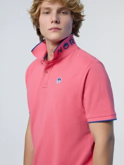 Polo Shirts^North Sails 'Polo Shirt With Logo Collar CALYPSO CORAL