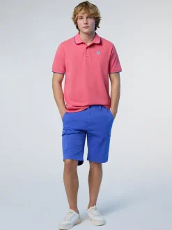 Polo Shirts^North Sails 'Polo Shirt With Logo Collar CALYPSO CORAL