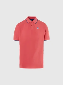 Polo Shirts^North Sails 'Polo Shirt With Logo Collar CALYPSO CORAL