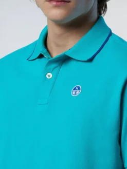 Polo Shirts^North Sails 'Polo Shirt With Logo Collar CERAMIC