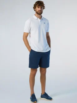 Polo Shirts^North Sails 'Polo Shirt With Logo Patch WHITE