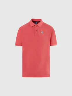Polo Shirts^North Sails 'Polo Shirt With Logo Patch CALYPSO CORAL