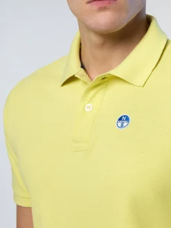 Polo Shirts^North Sails 'Polo Shirt With Logo Patch LIMELIGHT
