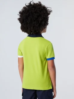 Polo Shirts^North Sails 'Polo Shirt With Mismatch Cuffs ACID LIME