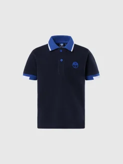Polo Shirts^North Sails 'Polo Shirt With Two-tone Trims NAVY BLUE