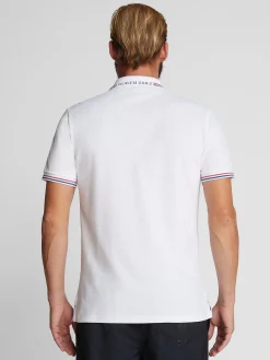 Outlet^North Sails 'Polo With Contrast Trims WHITE