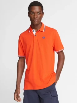 Outlet^North Sails 'Polo With Contrast Trims LOBSTER