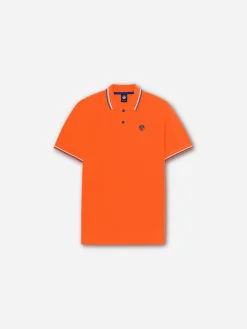 Outlet^North Sails 'Polo With Contrast Trims LOBSTER
