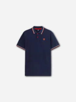 Outlet^North Sails 'Polo With Contrast Trims NAVY BLUE