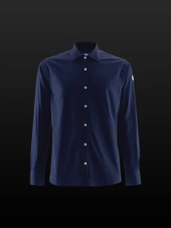 Deckwear & Footwear|Shirts^North Sails 'Poplin Shirt NAVY BLUE