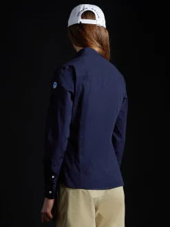 Deckwear & Footwear|Shirts^North Sails 'Poplin Shirt FW NAVY BLUE