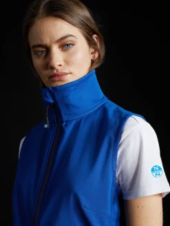 Deckwear & Footwear|Vests^North Sails Race SoftShell+ OCEAN BLUE