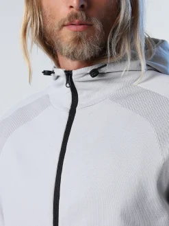 Outlet^North Sails 'Recycled Polyester Hoodie GREY VIOLET