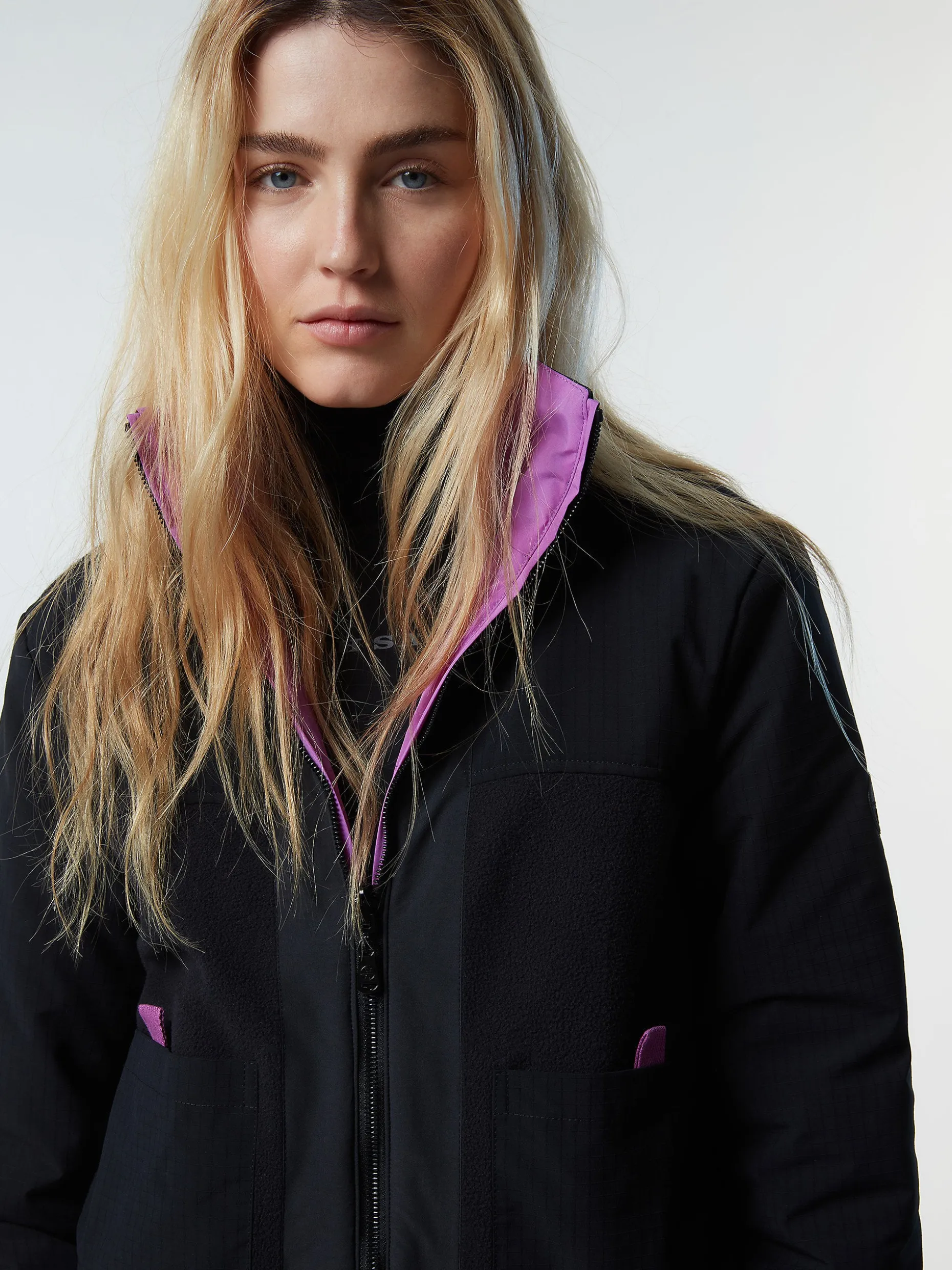 Outlet^North Sails 'Reversible Sailor Jacket LILAC