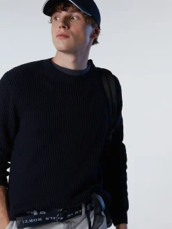 Outlet^North Sails 'Ribbed Crew-neck NAVY BLUE