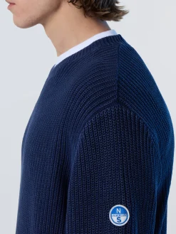 Sweaters & Cardigans^North Sails 'Ribbed Crew-neck Sweater NAVY BLUE