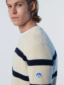 Sweaters & Cardigans^North Sails 'Ribbed Striped Sweater COMBO 1 699943