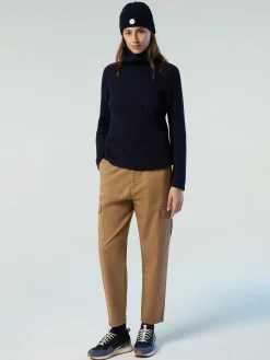 Outlet^North Sails 'Ribbed Turtleneck Sweater NAVY BLUE