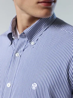 Outlet^North Sails 'Shirt With Striped Placket COMBO 1 664129