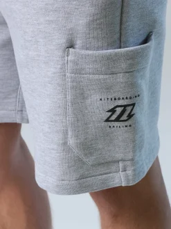 Outlet^North Sails 'Short Sweatpants GREY MELANGE